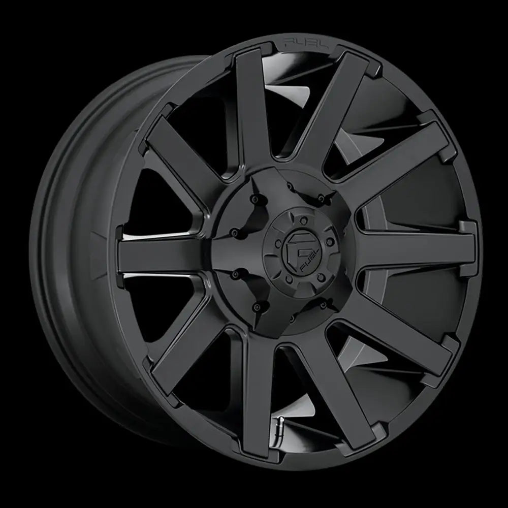 Felg D437 Contra Satin Black Fuel 18x9 Et-12 6x139.7 / 6x135