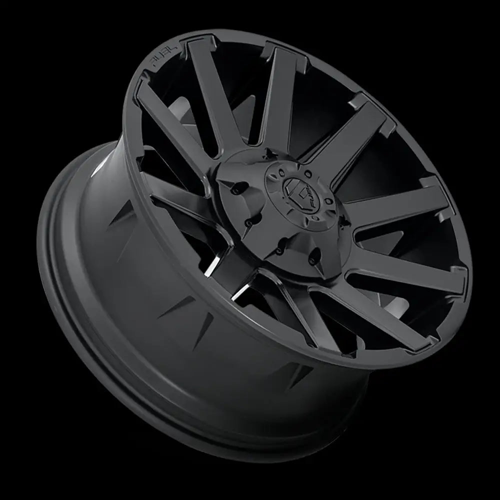 Felg D437 Contra Satin Black Fuel 20x10 Et-19 6x139.7 / 6x135