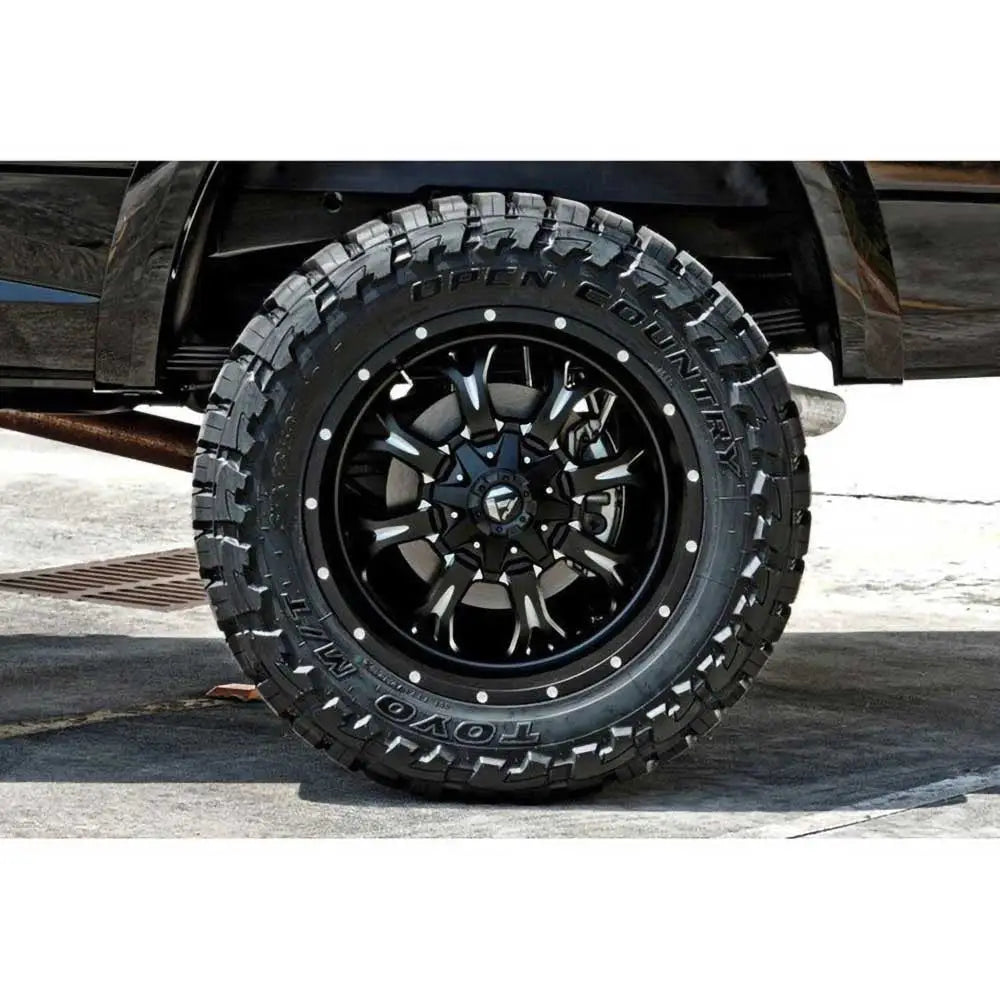Felg D517 Krank Matte Black Milled Fuel 20x9 Et20 5x127 / 5x139.7