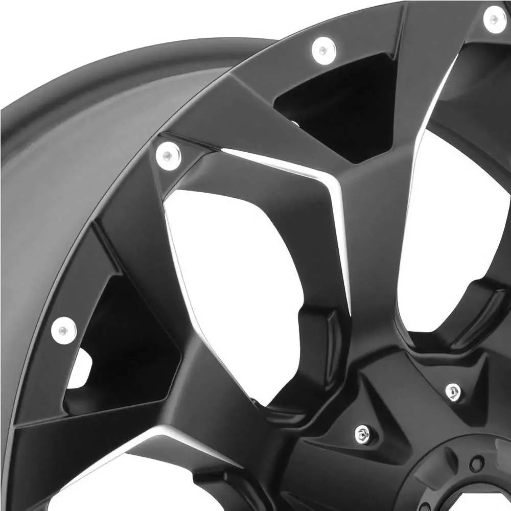 Felg D546 Assault Matte Black Milled Fuel 18x9 Et-12 5x127 / 5x114.3