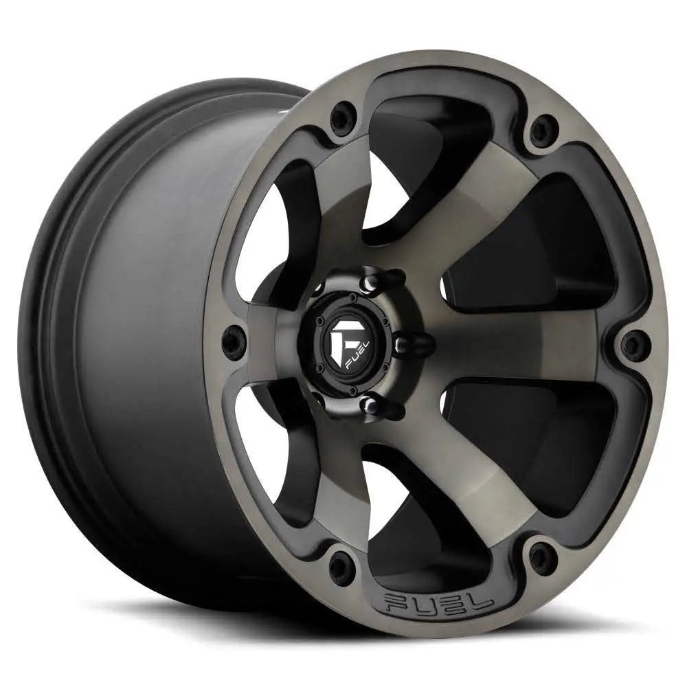 Felg D564 Beast Matte Black/double Dark Tint Fuel 17x9 Et-12 5x127