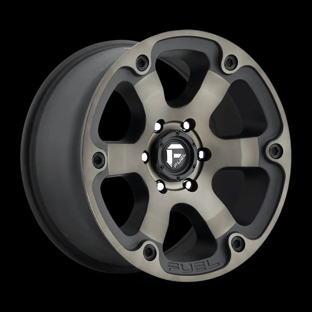 Felg D564 Beast Matte Black Double Dark Tint Fuel 20x9 Et1 6x135