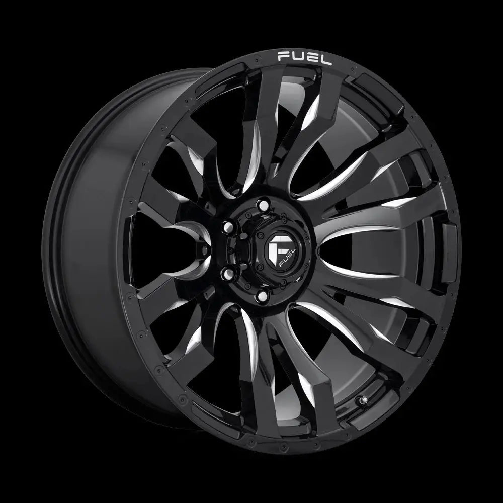 Felg D673 Blitz Gloss Black Milled Fuel 22x10 Et-18 6x139.7