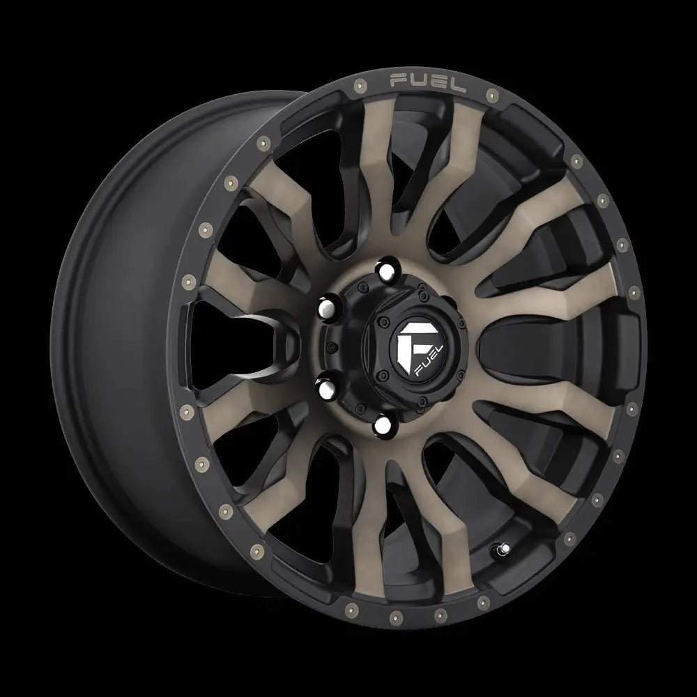 Felg D674 Blitz Matte Black Double Dark Tint Fuel 18x9 Et20 6x139.7