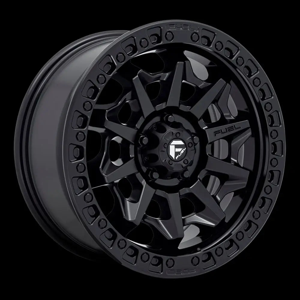 Felg D694 Covert Matte Black Fuel 18x9 Et-12 6x139.7