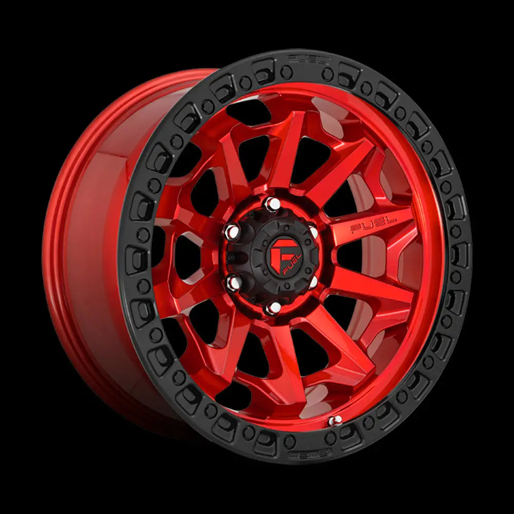 Felg D695 Covert Candy Red Black Bead Ring Fuel 17x9 Et1 5x127