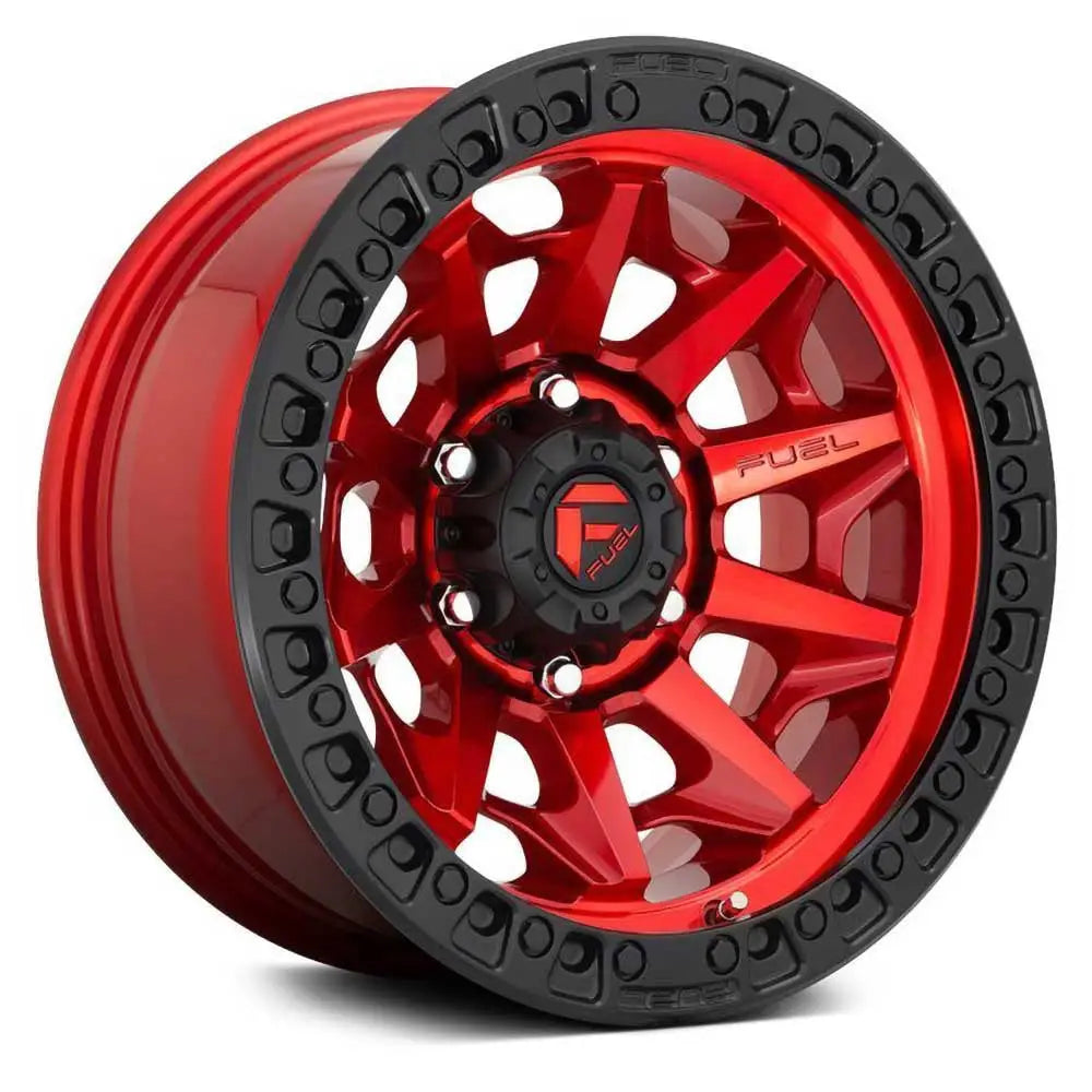Felg D695 Covert Candy Red/black Ring Fuel 20x9 Et1 5x127