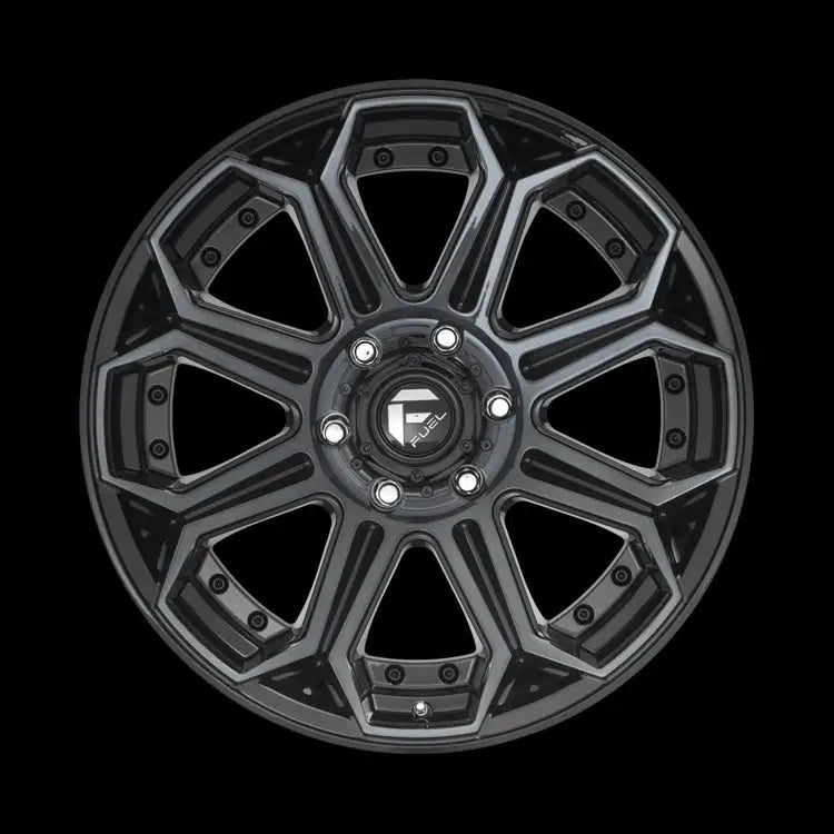 Felg D704 Siege Gloss Machined Double Dark Tint Fuel 20x9 Et1 5x127