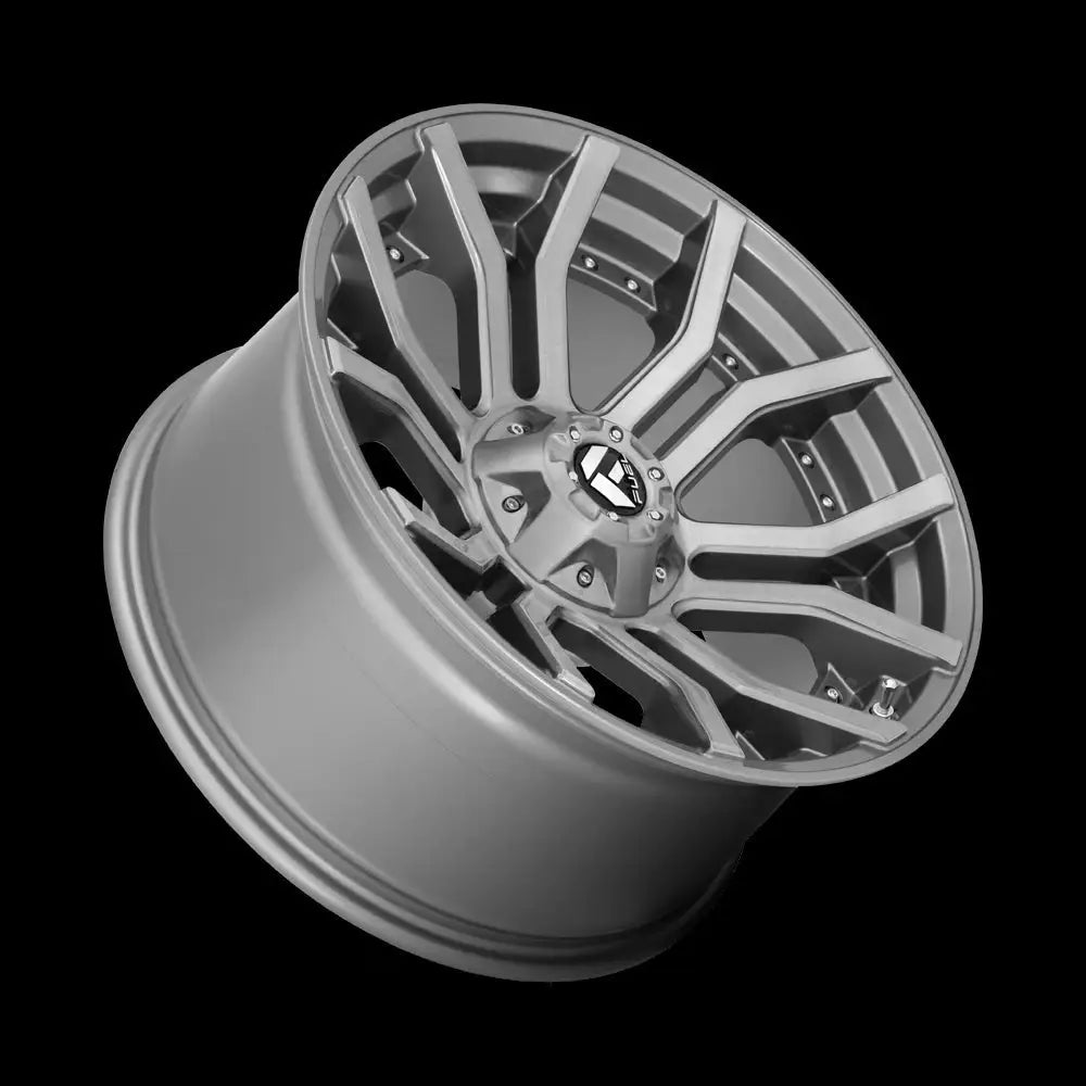 Felg D713 Rage Platinum Brushed Gun Metal Tinted Clear Fuel 20x10 Et-18 6x139.7 / 6x135