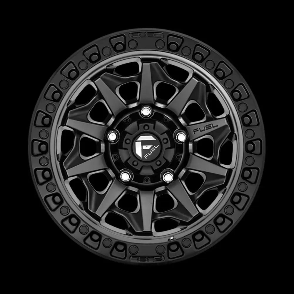 Felg D716 Covert Matte Gun Metal Black Bead Ring Fuel 18x9 Et20 6x139.7