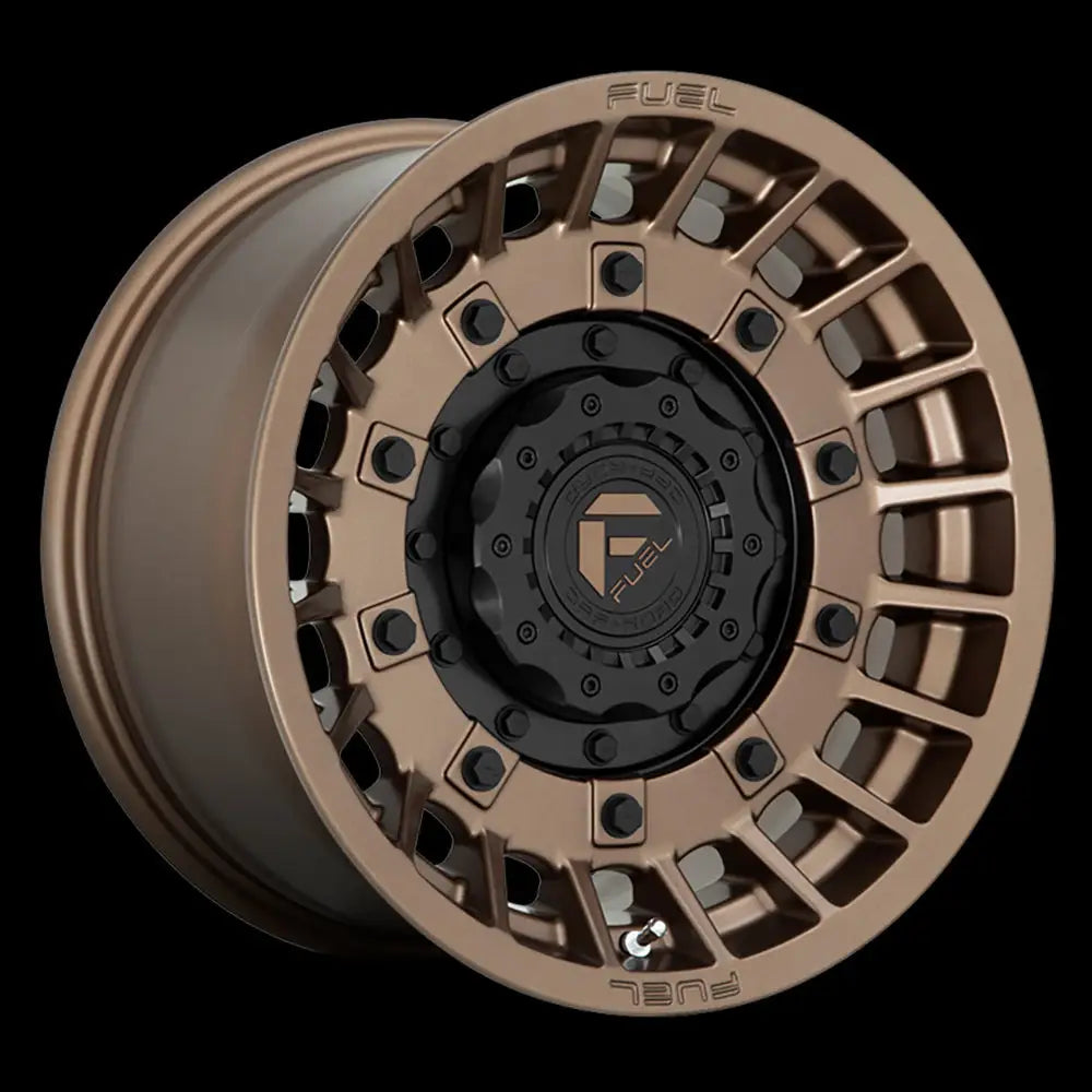 Felg D725 Militia Matte Bronze & Black Fuel 17x9 Et1 6x139.7 / 6x135