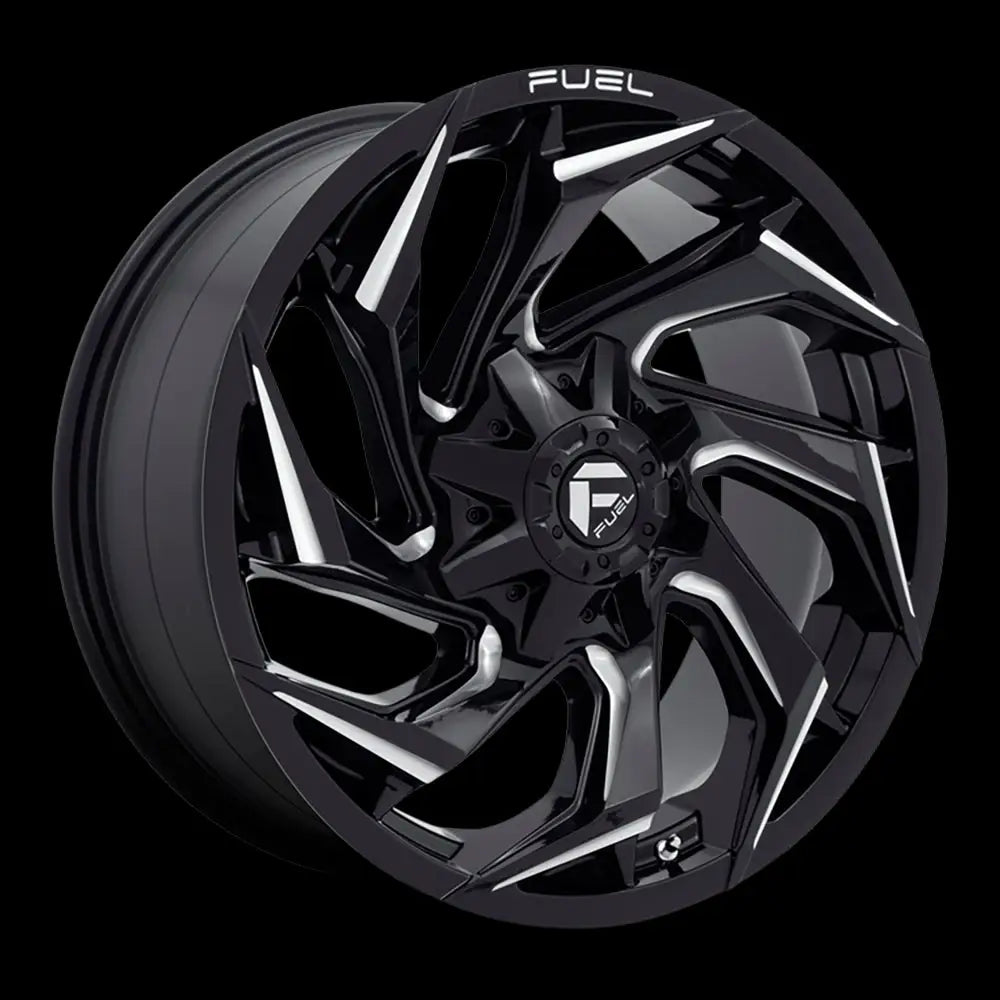 Felg D753 Reaction Gloss Black Milled Fuel 20x10 Et-18 6x139.7 / 6x135