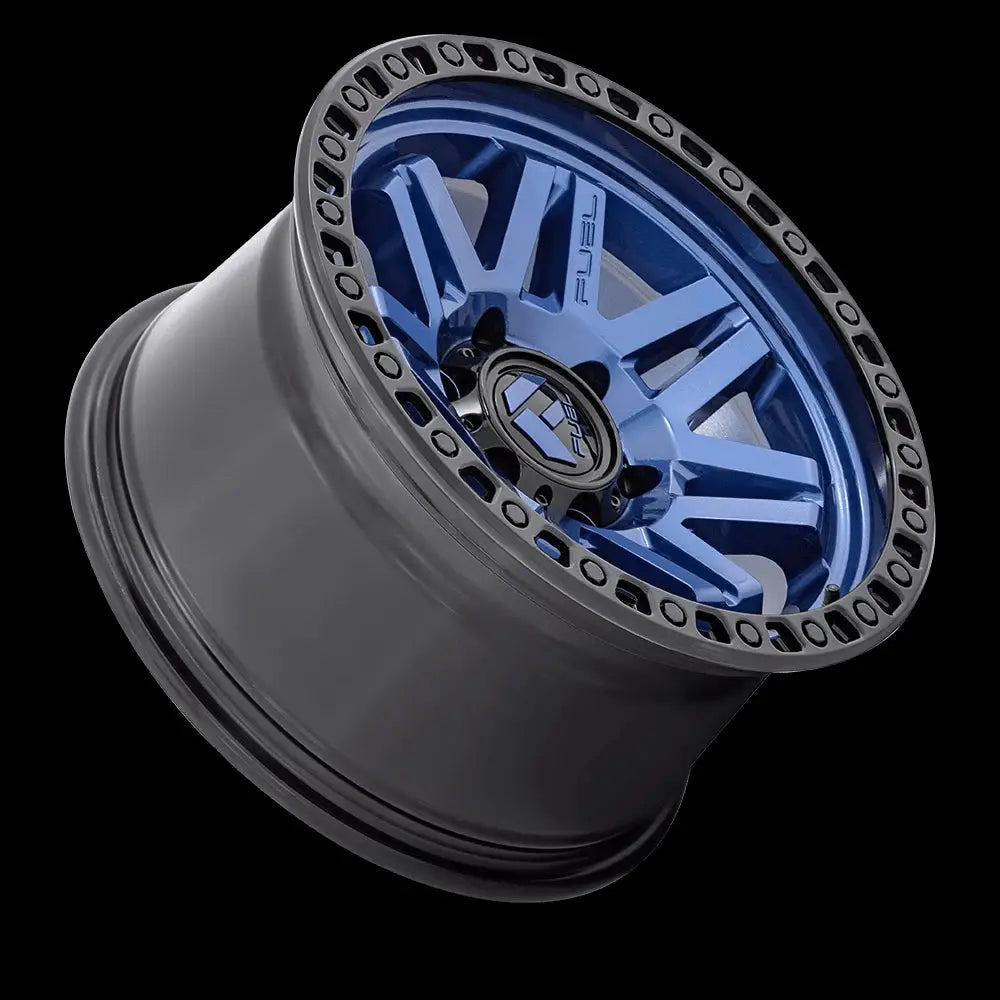 Felg D813 Syndicate Dark Blue W/ Black Ring Fuel 17x9 Et-12 6x139.7