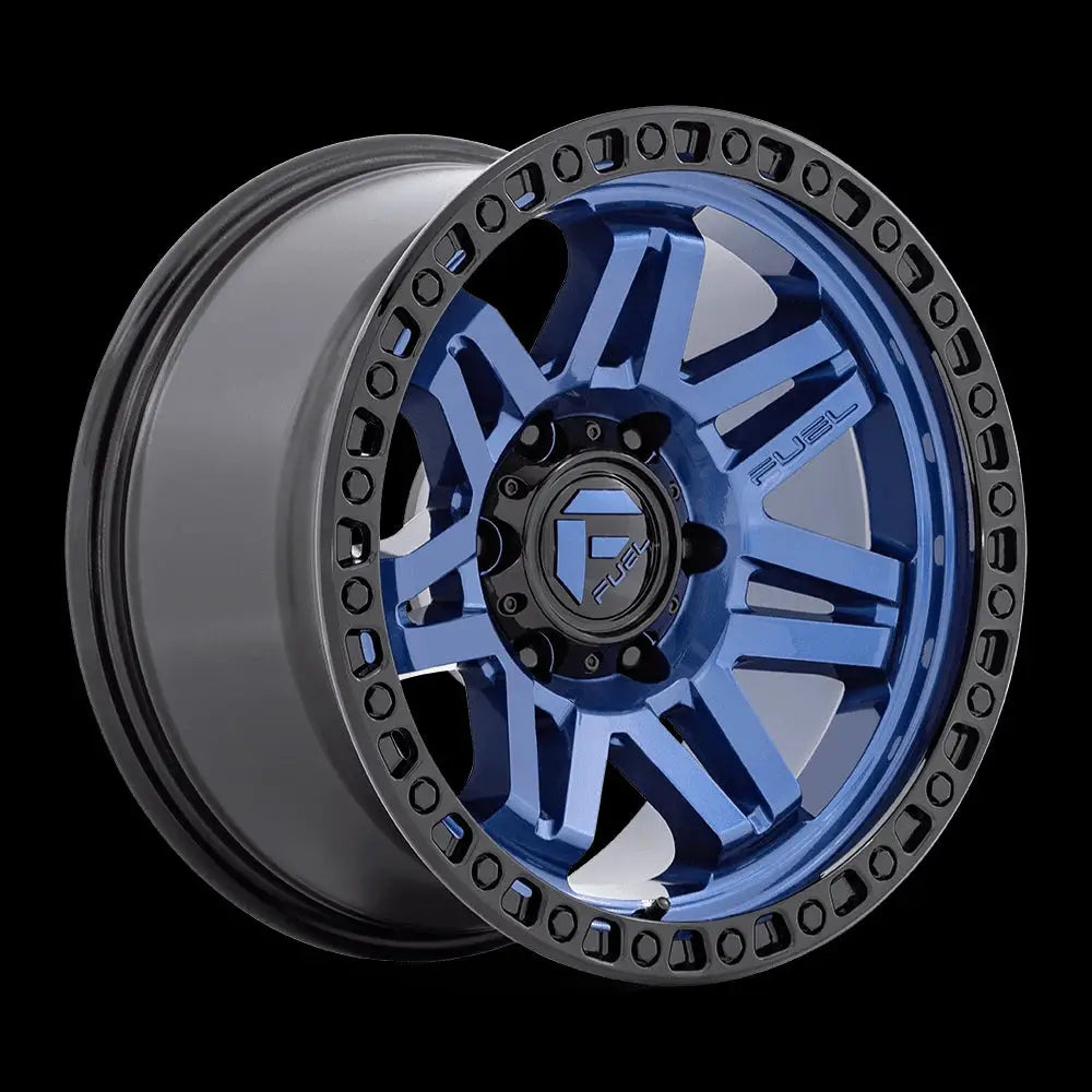 Felg D813 Syndicate Dark Blue W/ Black Ring Fuel 17x9 Et1 6x139.7