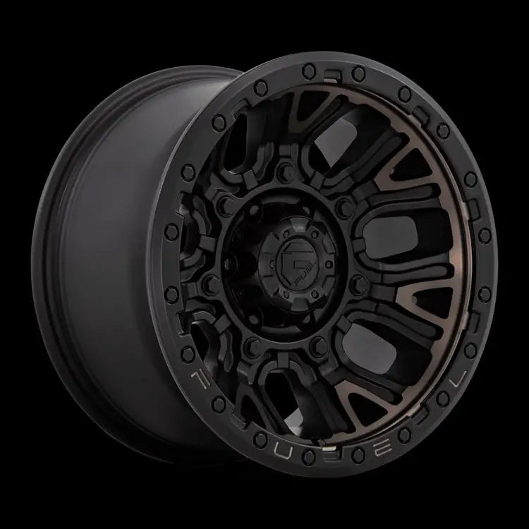 Felg D824 Traction Matte Black W/ Double Dark Tint Fuel 17x9 Et-12 5x127