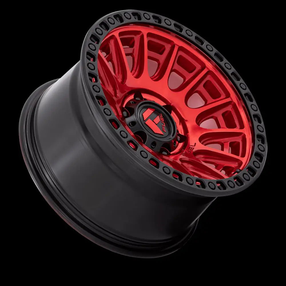 Felg D834 Cycle Candy Red W/ Black Ring Fuel 17x9 Et-12 5x127