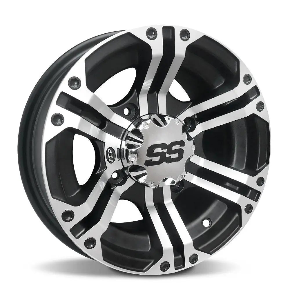 Felg Itp Ss212 12x7 (2 + 5) Maskinert med Svart 4x110