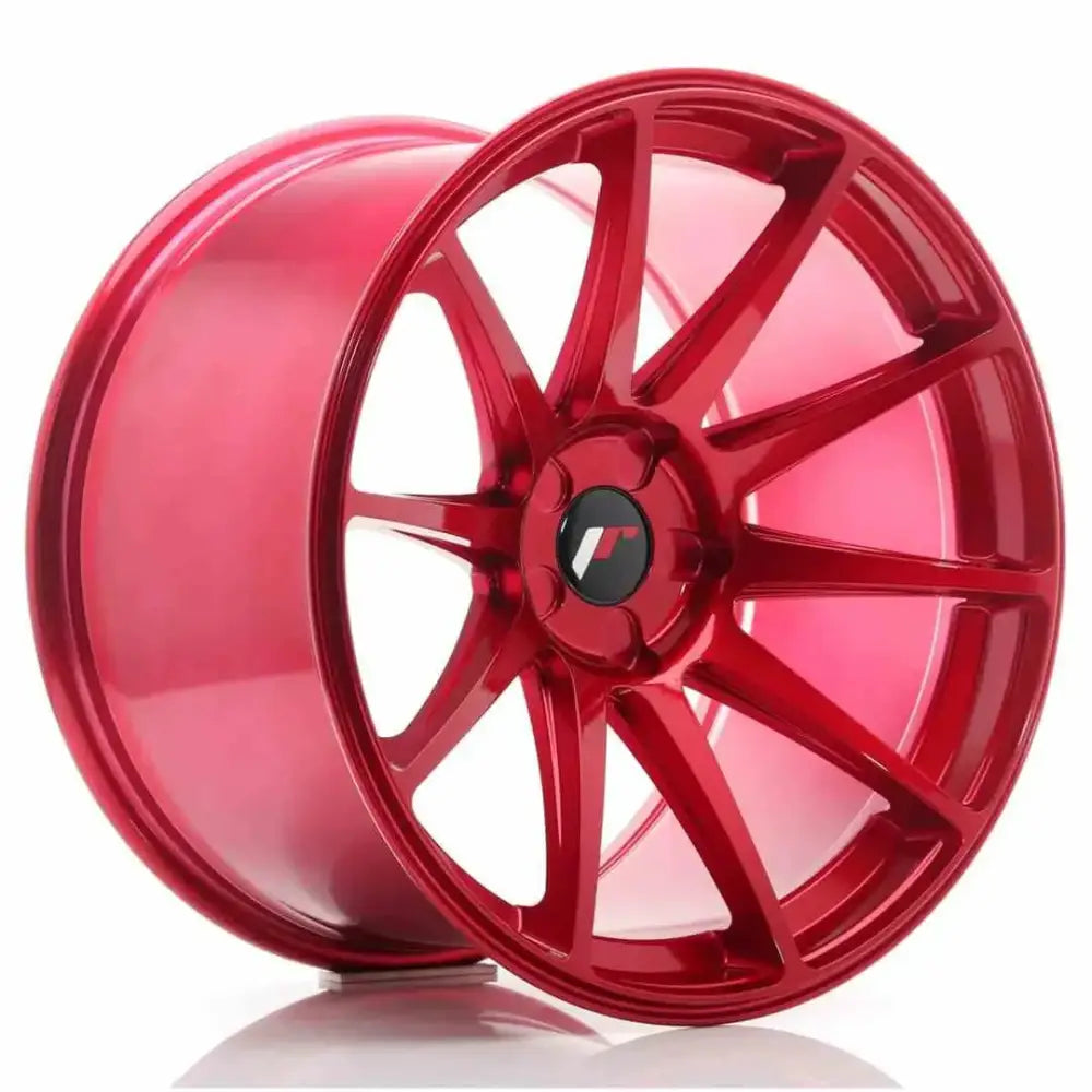 Felg Japan Racing Jr11 19x11 Et25 5h Blank Platinum Red