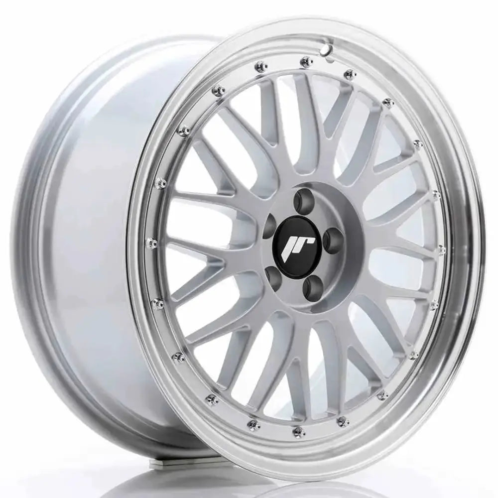 Felg Japan Racing Jr23 18x8 Et40 5x112 Hyper Silver W/machined Lip