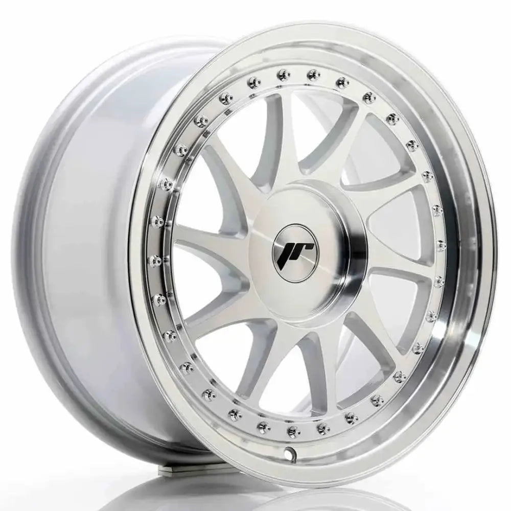 Felg Japan Racing Jr26 17x8 Et20-35 Blank Mach Silver