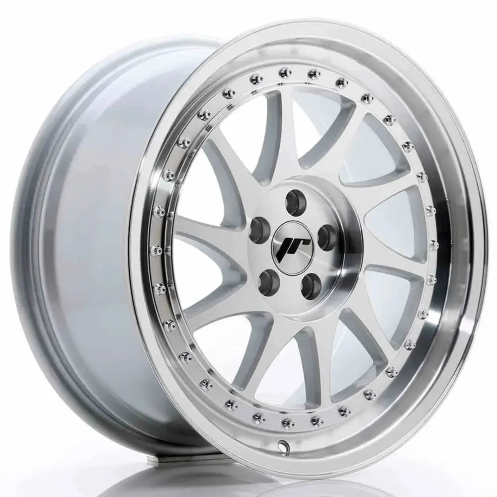 Felg Japan Racing Jr26 18x8,5 Et40 5x112 Sølv Machine