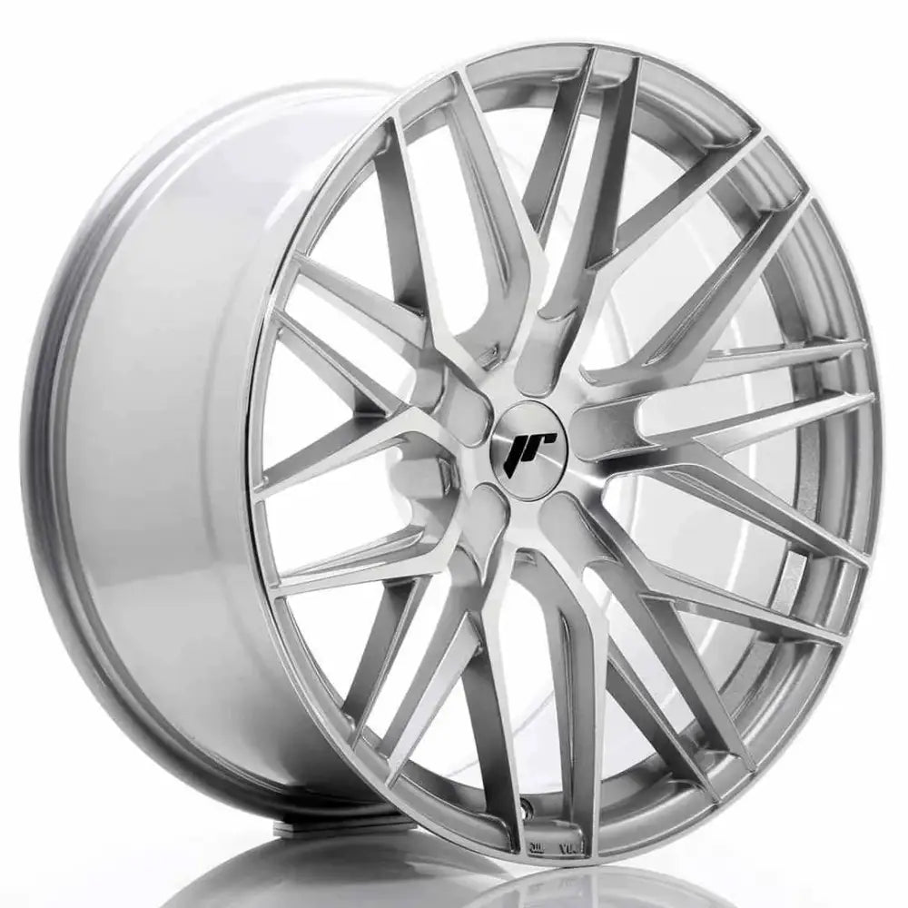 Felg Japan Racing Jr28 20x10 Et40 5h Blank Silver Machined Face