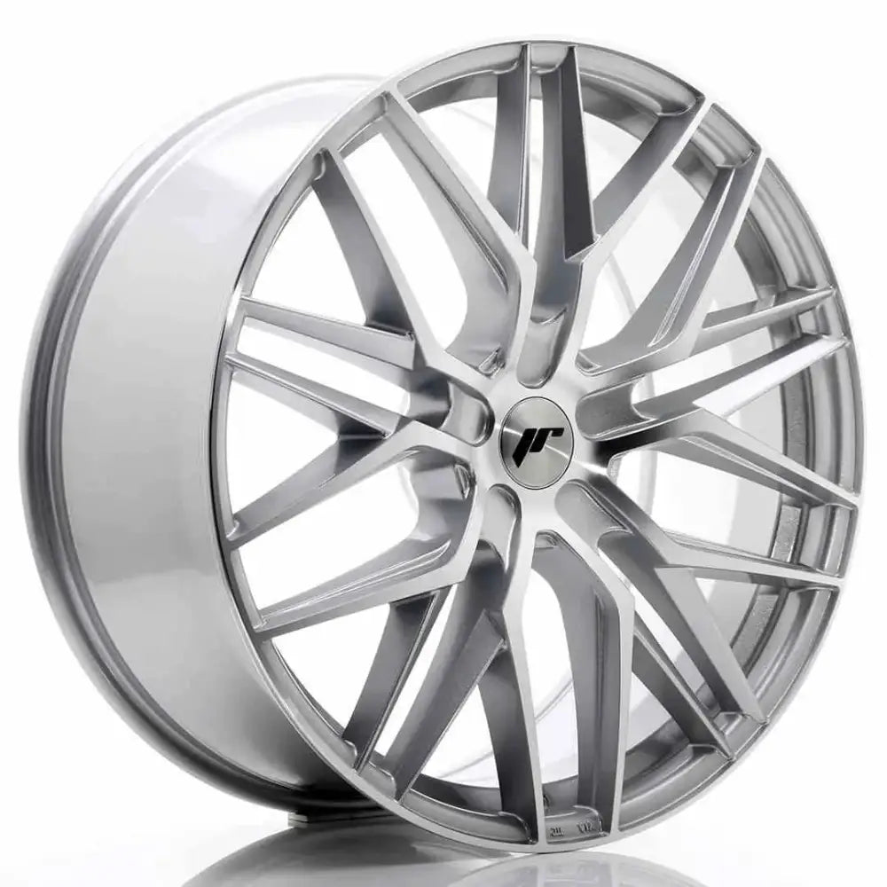 Felg Japan Racing Jr28 22x9 Et30-45 5h Blank Sølv Mac