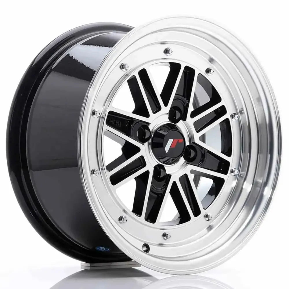 Felg Japan Racing Jr31 15x7.5 Et20 4x100 Black Machined