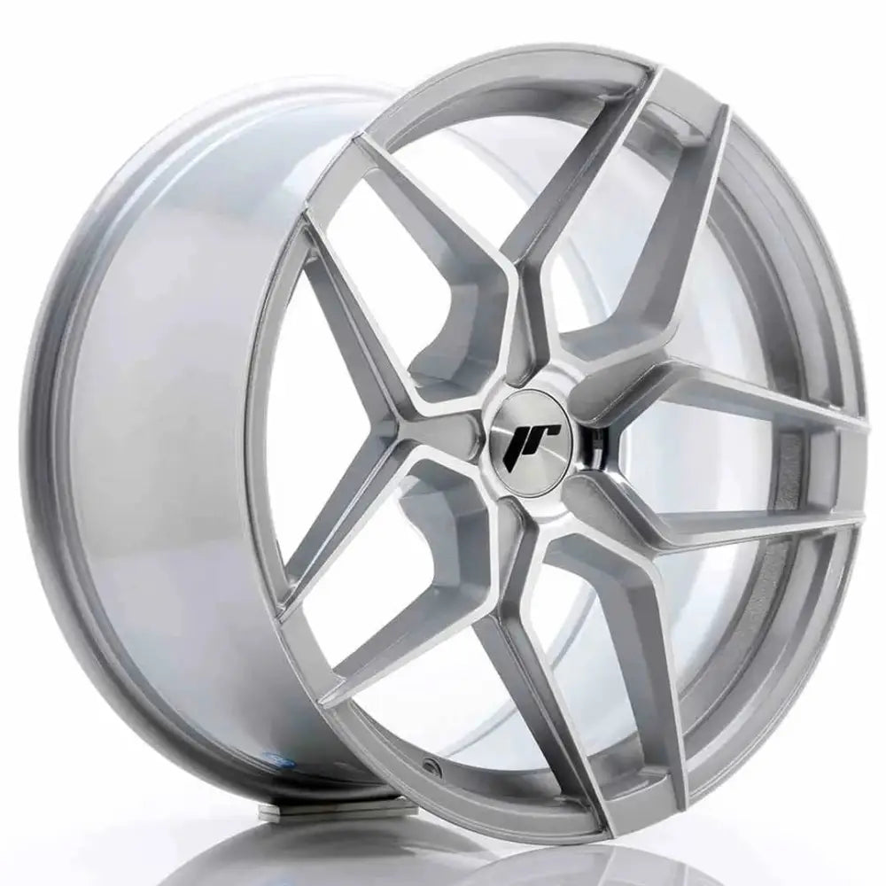 Felg Japan Racing Jr34 18x9 Et20-42 5h Blank Silver Machined Face