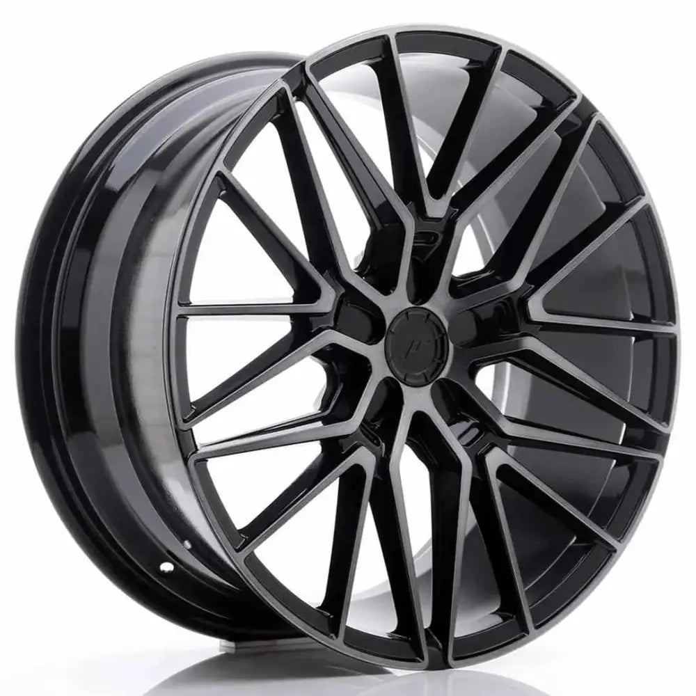 Felg Japan Racing Jr38 20x9 Et35 5x112 Black Brushed W/tinted Face