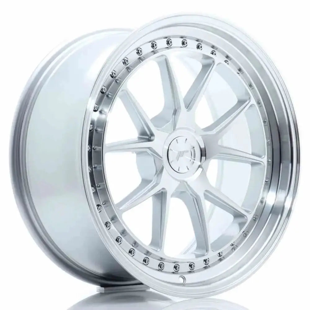 Felg Japan Racing Jr39 19x8,5 Et15-35 5h Blank Silver Machined Face