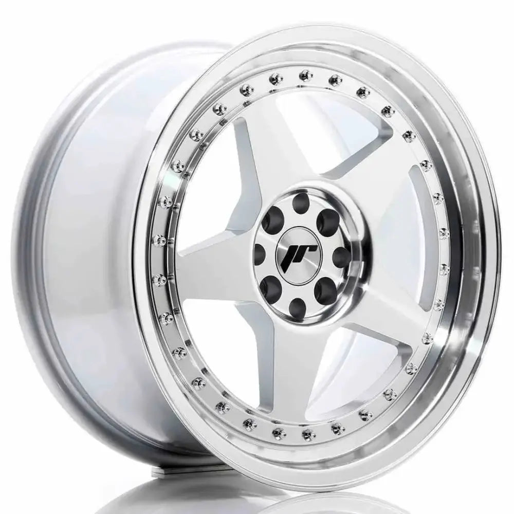 Felg Japan Racing Jr6 17x8 Et35 5x108/112 Machined Sil