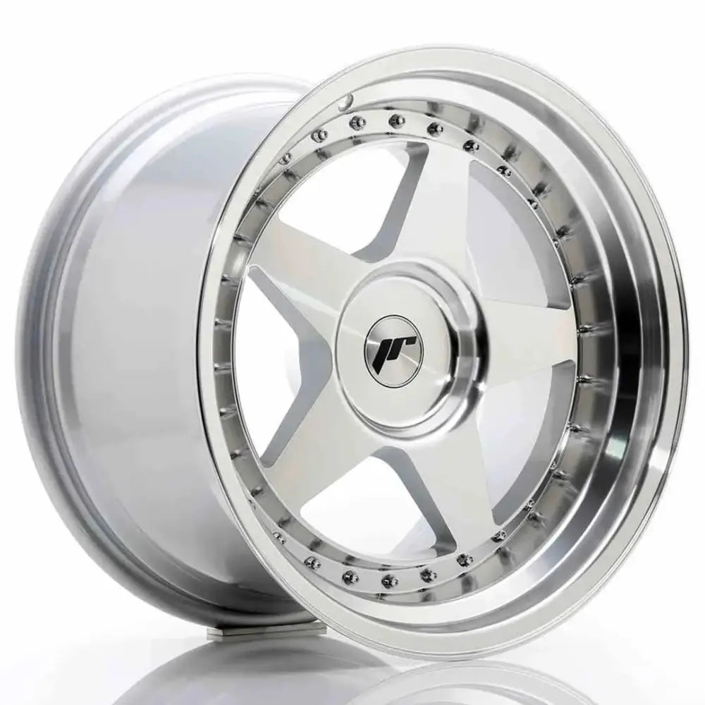 Felg Japan Racing Jr6 18x10,5 Et0-25 Blank Sølv Machi