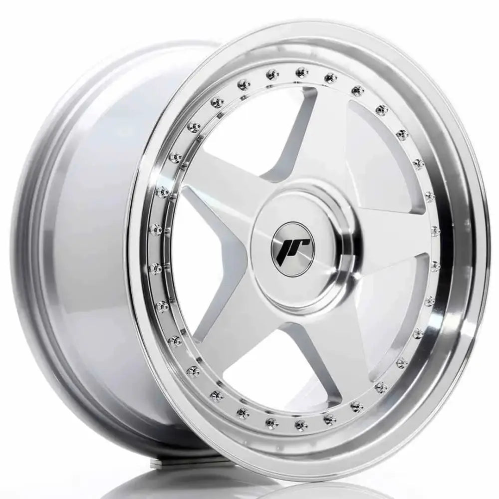 Felg Japan Racing Jr6 18x8,5 Et20-40 Blank Sølv Machi