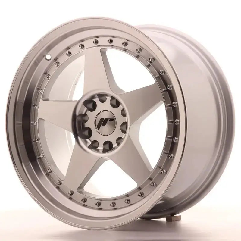 Felg Japan Racing Jr6 18x9,5 Et35 5x100/120 Sølv Mach