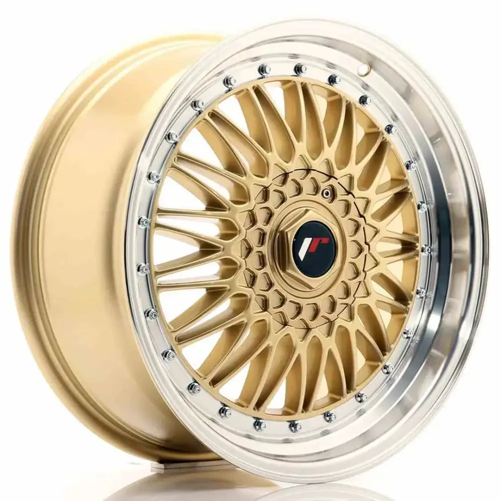 Felg Japan Racing Jr9 18x8 Et40 5x112/120 Gold W/machined Lip