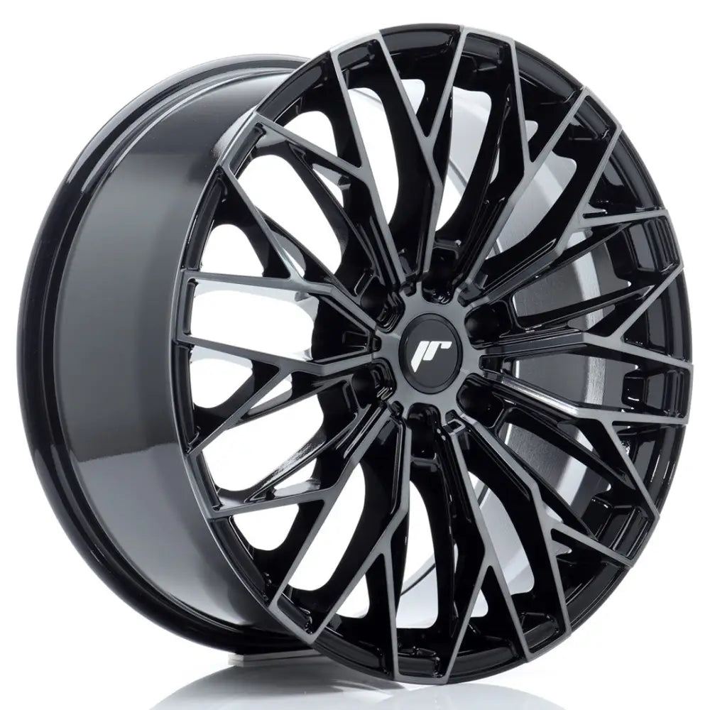 Felg Jr Wheels Jrx12 20x9 Et20 6x139.7 Black Machined W/tinted Face