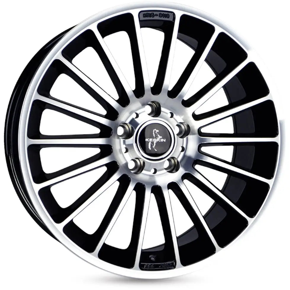 Felg Keskin Kt15 Speed Black Front Polish 8x18 5x112 Et45