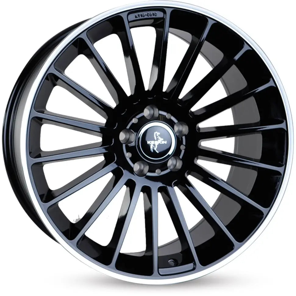 Felg Keskin Kt15 Speed Black Lip Polish 7x17 5x112 Et38