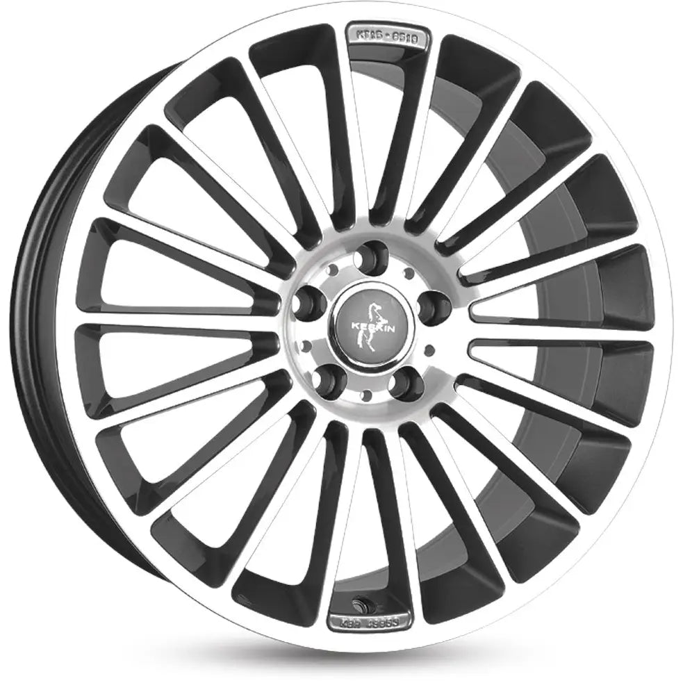 Felg Keskin Kt15 Speed Palladium Front Polish 7x17 5x108 Et48