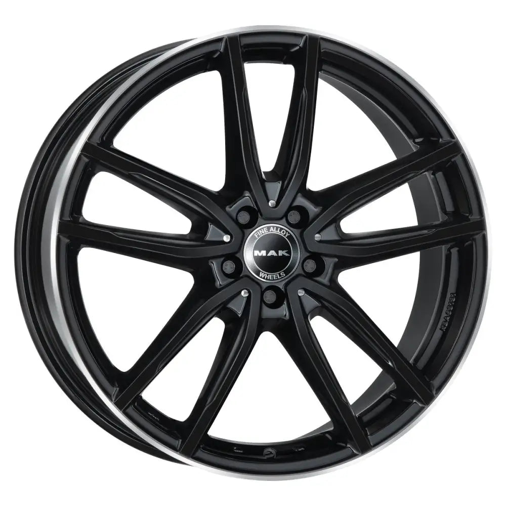 Felg Mak Evo Gloss Black Mirror Ring 8x19 5x112 Et38