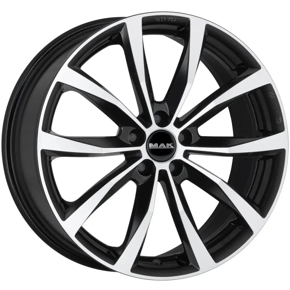 Felg Mak Wolf Black Mirror 8x19 5x112 Et42 Cb57.1 Mm