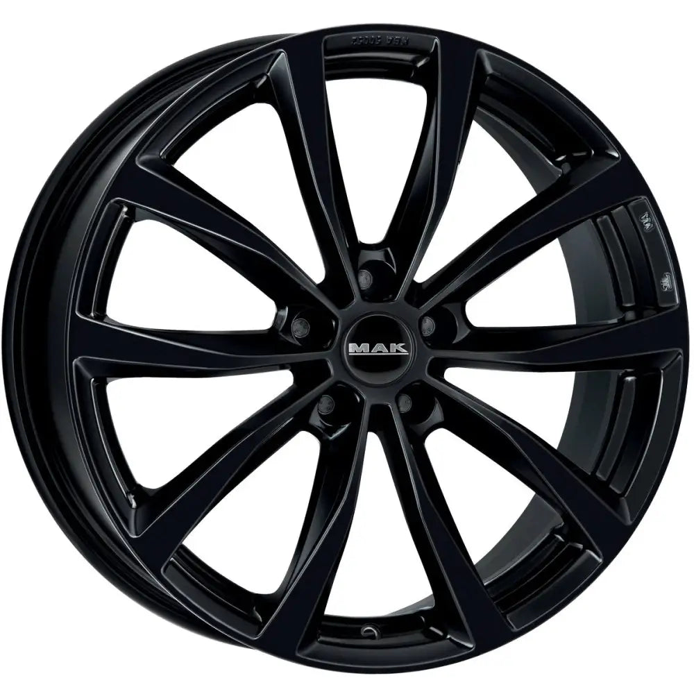 Felg Mak Wolf Gloss Black 7x17 5x114,3 Et40 Cb66.1 Mm