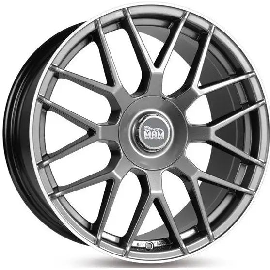 Felg Mam Gt1 Palladium Lip Polish 7,5x17 5x108 + 5x114,3 Et45