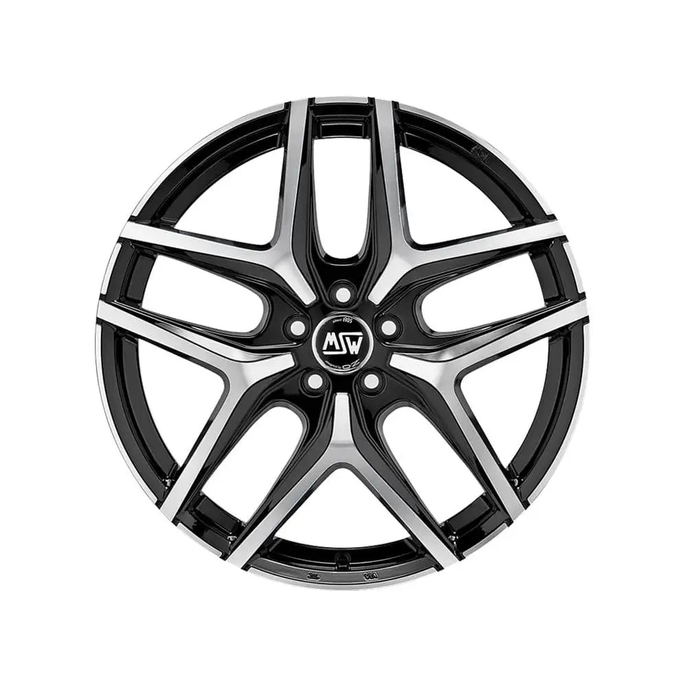 Felg Msw 40 Gloss Black Full Polished 7x17 5x120 Et45