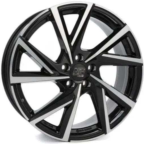 Felg Msw 80 5h Gloss Black Full Polished 7x17 5x112 Et42