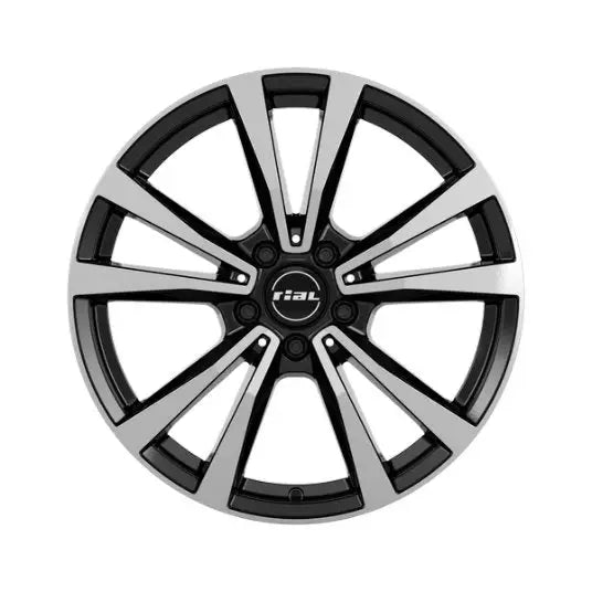 Felg Rial M12 Diamond-black Front Polished 8x19 5x112 Et61