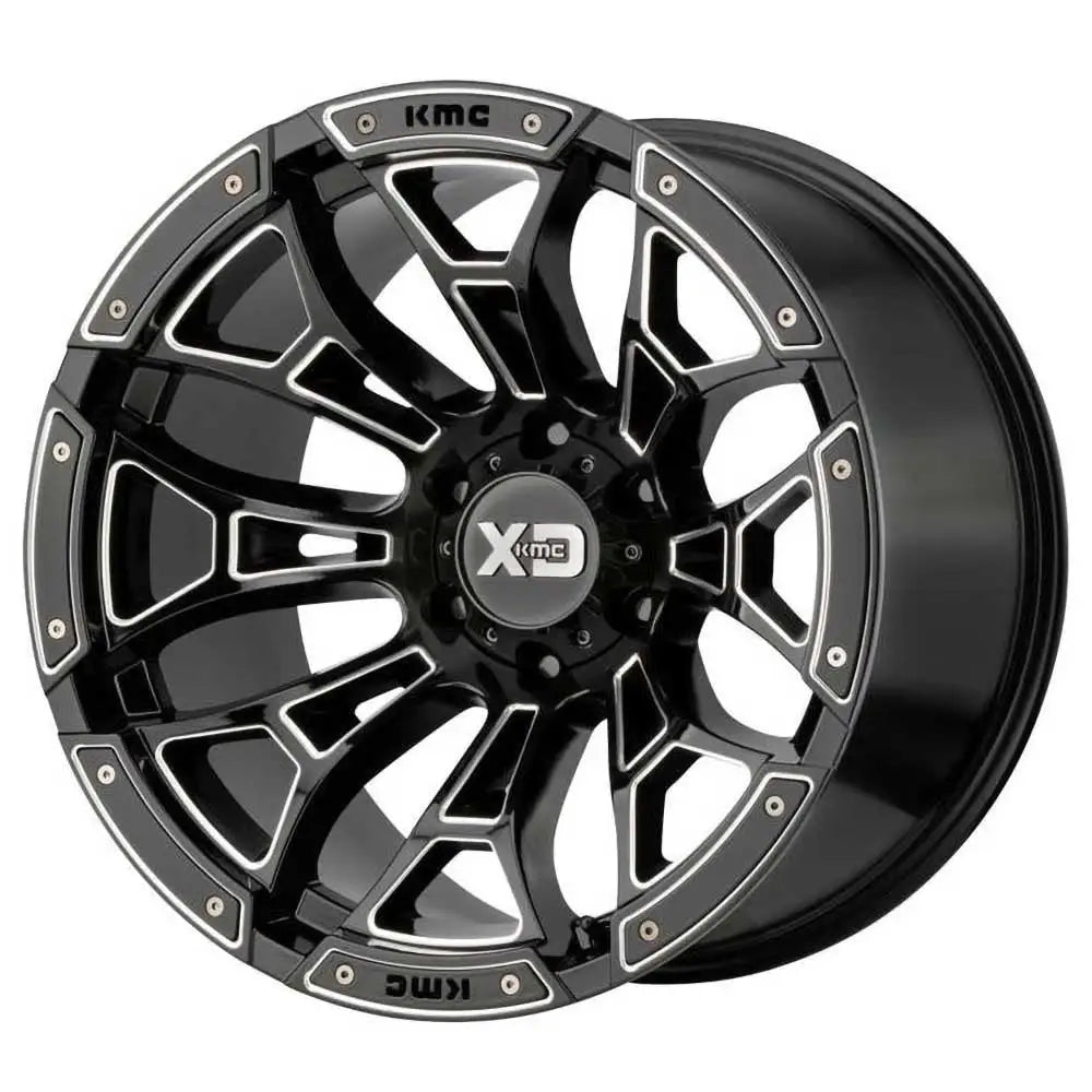Felg Xd841 Boneyard Gloss Black Milled Xd Series 18x9 Et0 5x127