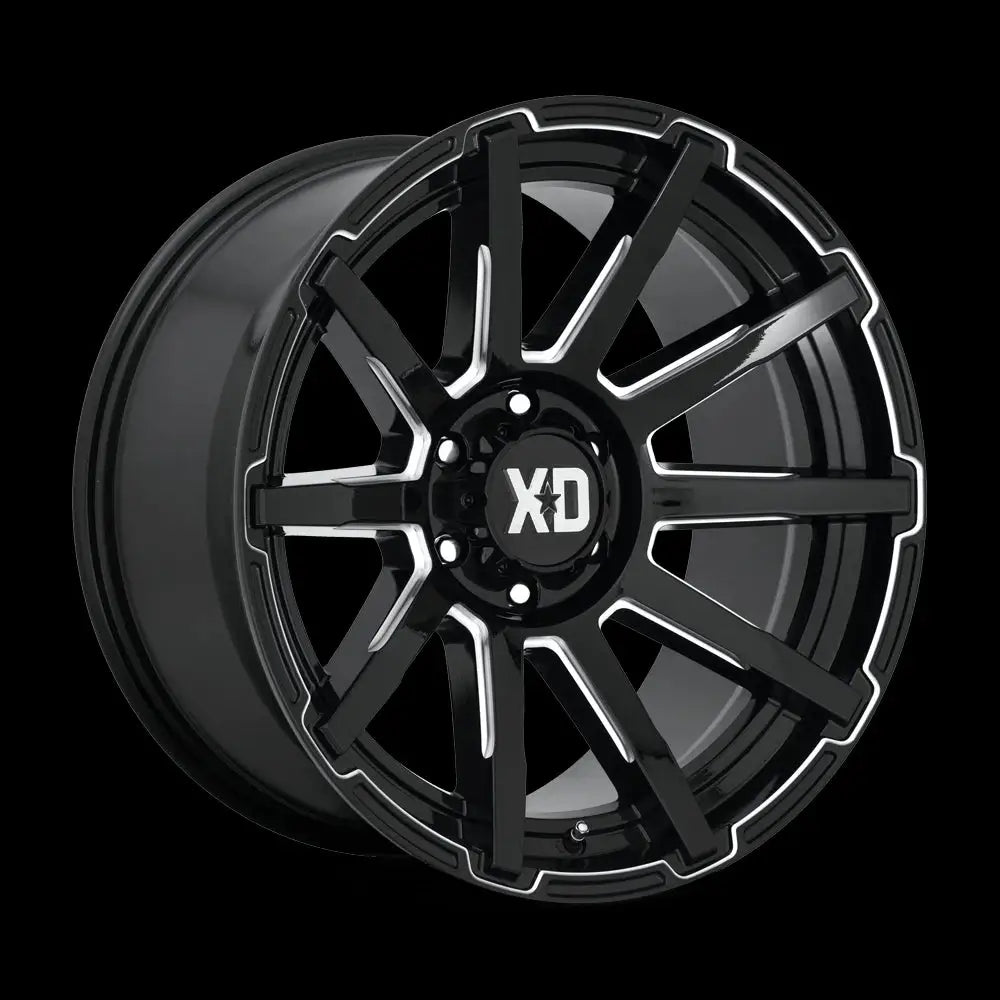 Felg Xd847 Outbreak Gloss Black Milled Xd Series 22x10 Et12 6x139.7
