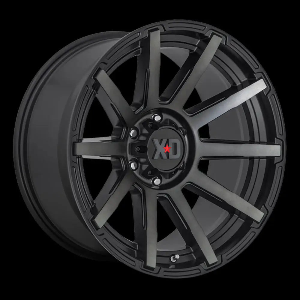 Felg Xd847 Outbreak Satin Black W/ Gray Tint Xd Series 16x8 Et10 6x114.3